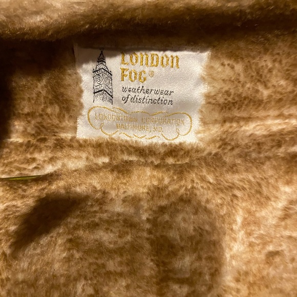 EUC Vintage London Fog Fur Lined hooded Coat - Picture 9 of 11